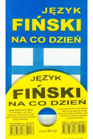 Język fiński na co dzień. Rozmówki polsko-fińskie + CD