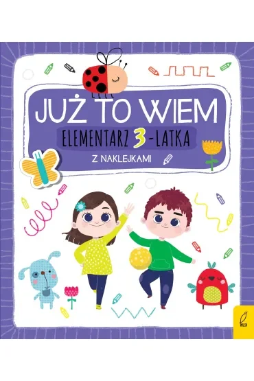 Elementarz 3-latka z naklejkami. Już to wiem