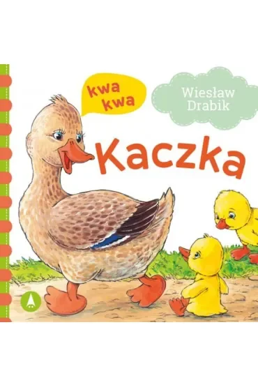 Książeczka 160X160 sztywnostronicowa Kaczka kwa, kwa SKRZAT 072501