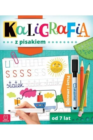 KSIAZECZKA EDUK 205X240 KALIGRAFIA PISAK AKS