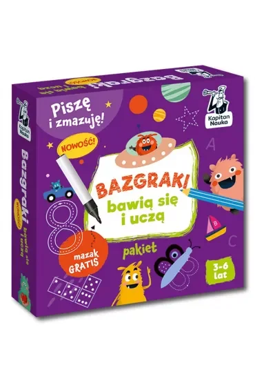 Bazgraki bawią się i uczą. Kapitan Nauka