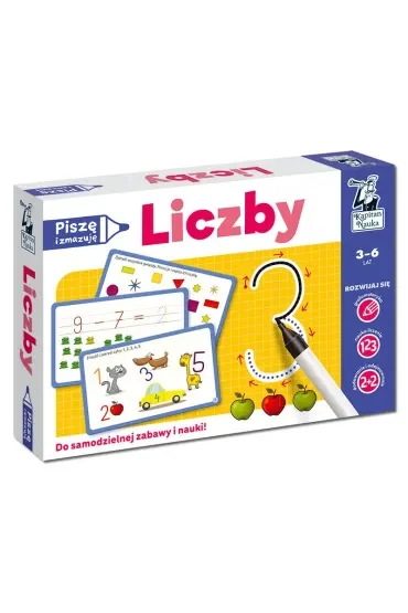 Kapitan Nauka. Liczby. Piszę i zmazuję