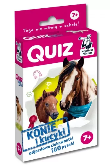 Kapitan Nauka. Quiz. Konie i kucyki 7+