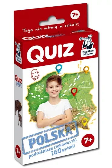 Kapitan Nauka. Quiz. Polska 7+