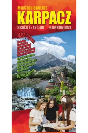 Karpacz. Miasto i okolice - mapa turystyczna