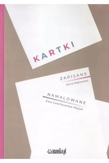 Kartki zapisane/namalowane