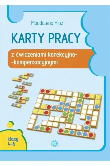 Karty pracy z ćwiczeniami korekcyjno-kompensacyjnymi. Klasy 4–6