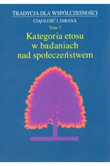 Kategoria etosu w badaniach nad społeczeństwem