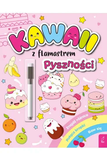 Kawaii z flamastrem. Pyszności