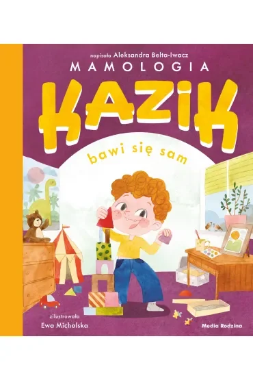 Kazik bawi się sam