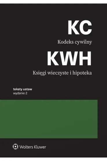 Kodeks cywilny. Księgi wieczyste i hipoteka
