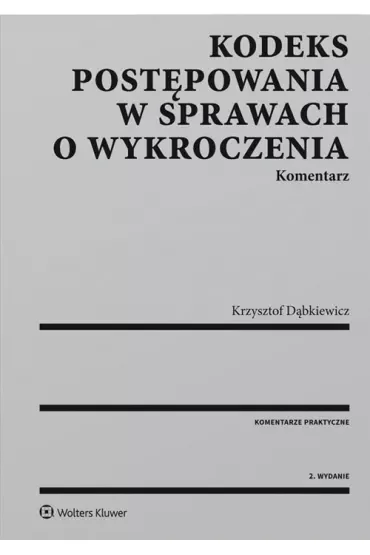 Kodeks postępowania w sprawach o wykroczenia.