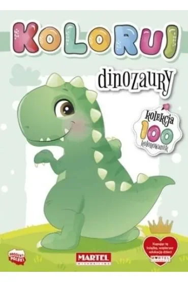 Dinozaury. Koloruj