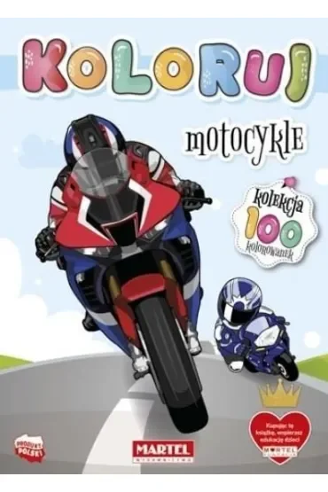 Motocykle. Koloruj