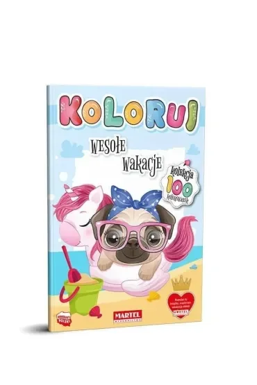 Wesołe wakacje. Koloruj