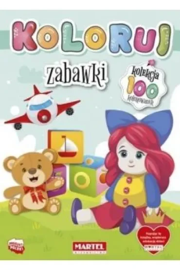 Zabawki. Koloruj