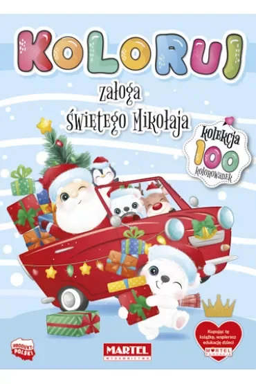 Załoga Św. Mikołaja. Koloruj