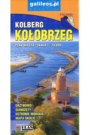 Kołobrzeg /Ustronie Morskie 1: 10 000 plan 2024