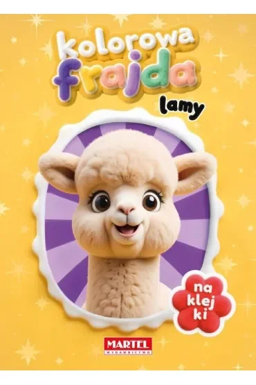 Kolorowa frajda. Lamy z naklejkami