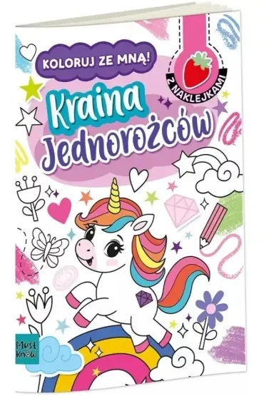 Koloruj ze mną! Kraina jednorożców
