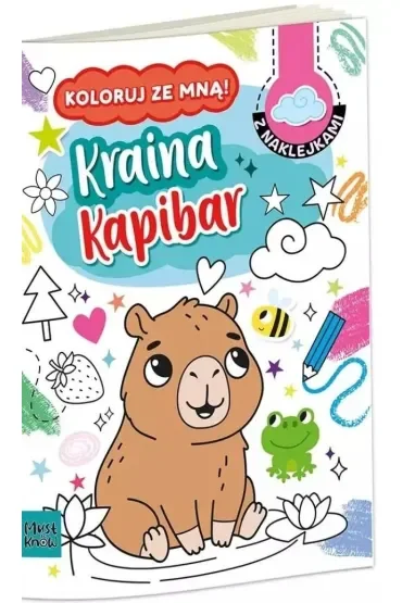 Koloruj ze mną! Kraina kapibar