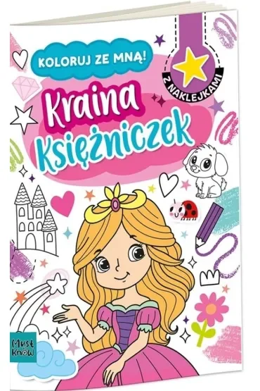 Koloruj ze mną! Kraina księżniczek