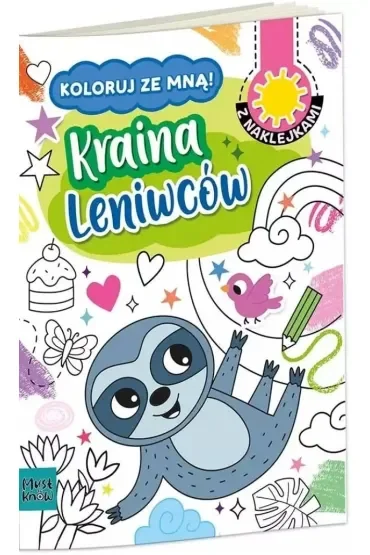 Koloruj ze mną! Kraina leniwców