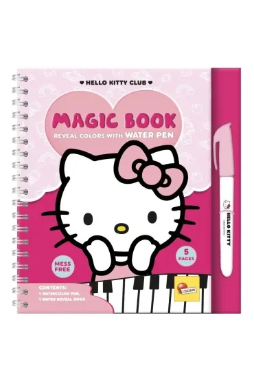 Hello Kitty - magiczne malowanie wodą