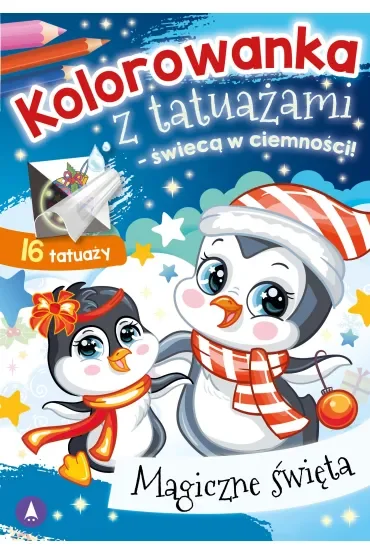 Kolorowanka z tatuażami. Magiczne święta