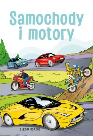 Kolorowanki poznawcze. Samochody i motory.