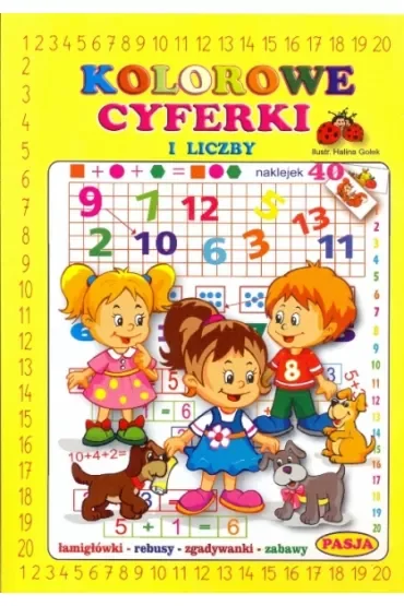 Kolorowe cyferki i liczby