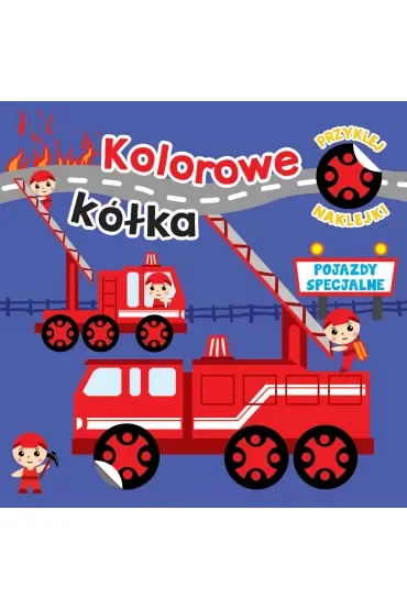 Kolorowe kółka. Pojazdy specjalne
