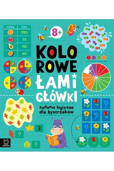 Kolorowe łamigłówki. Zadania logiczne dla bystrzaków 8