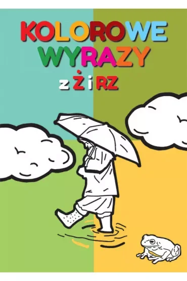 Kolorowe wyrazy z Ż i RZ