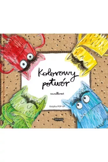 Kolorowy potwór. Książka pop-up