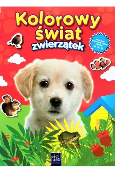Kolorowy świat zwierzątek. Piesek
