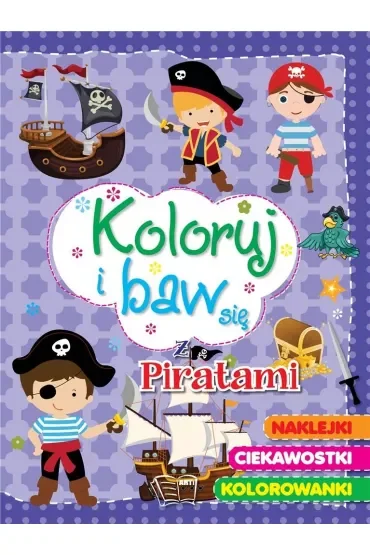 Koloruj i baw się z piratami