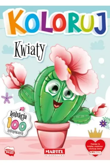 Kwiaty. Koloruj