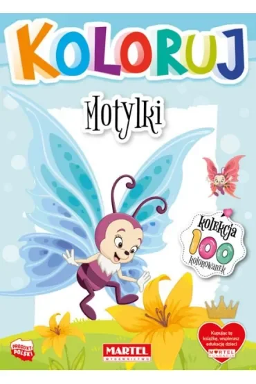 Motylki. Koloruj