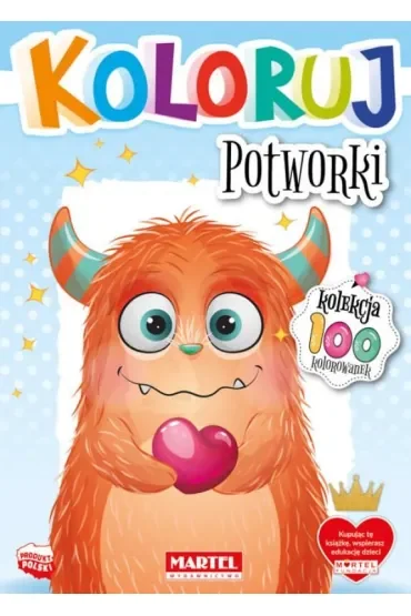 Potworki. Koloruj