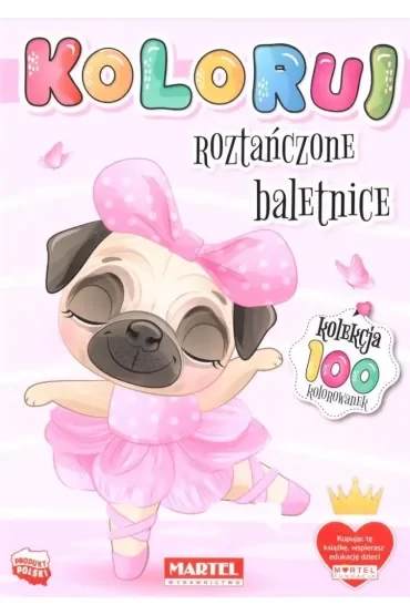 Roztańczone baletnice. Koloruj