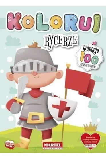 Rycerze. Koloruj