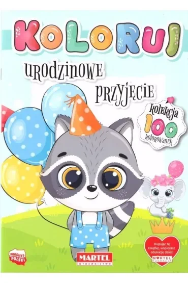Urodzinowe przyjęcie. Koloruj