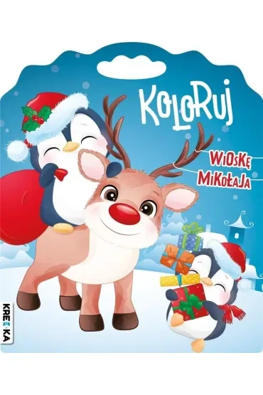 Koloruj wioskę Mikołaja