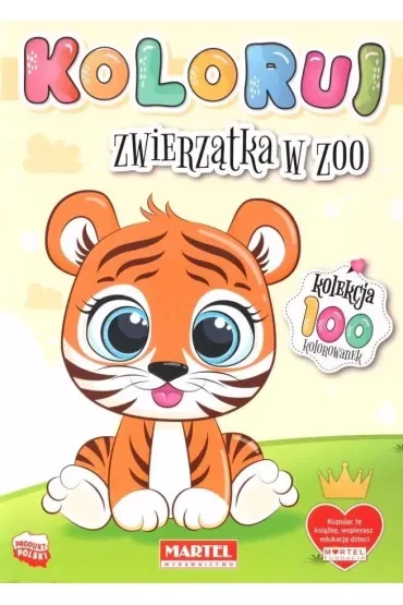 Zwierzątka w ZOO. Koloruj