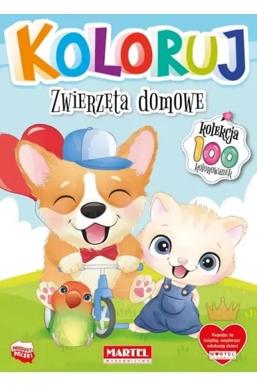 Zwierzęta domowe. Koloruj