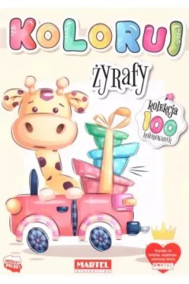 Żyrafy. Koloruj