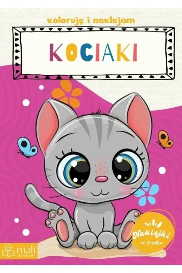 Koloruję i naklejam kociaki