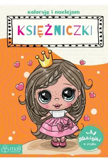 Koloruję i naklejam księżniczki