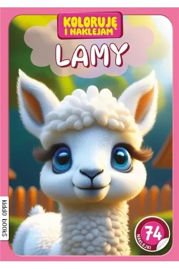 Koloruję i naklejam, Lamy